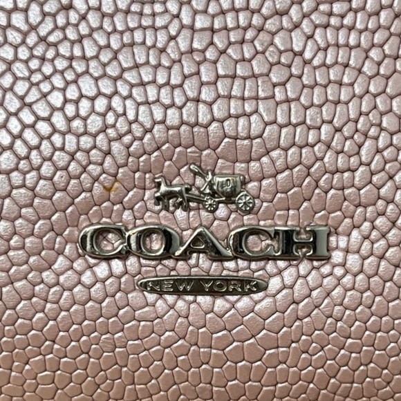 COACH Studded Leather Wallet/Wristlet - Picture 2 of 16